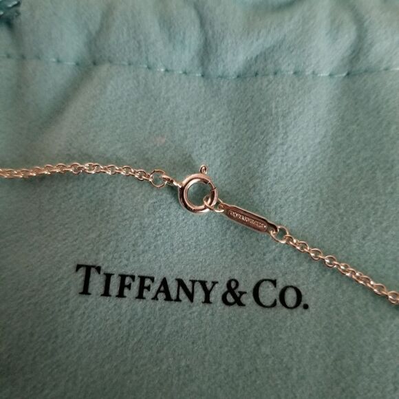 NWOT Tiffany & Co. Side Bar Necklace - Picture 5 of 6